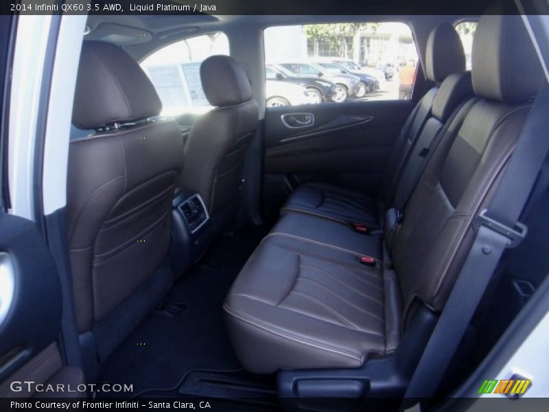 Liquid Platinum / Java 2014 Infiniti QX60 3.5 AWD