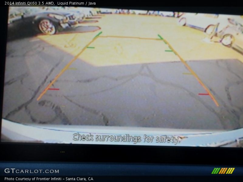 Liquid Platinum / Java 2014 Infiniti QX60 3.5 AWD