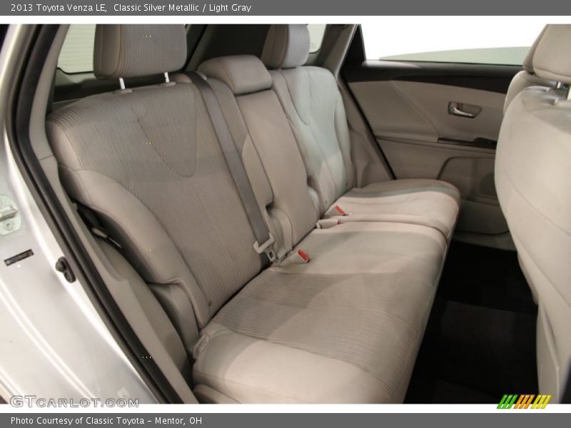 Classic Silver Metallic / Light Gray 2013 Toyota Venza LE