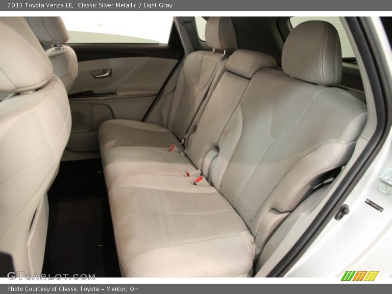 Classic Silver Metallic / Light Gray 2013 Toyota Venza LE