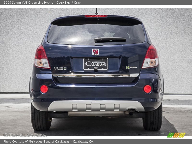 Deep Blue / Gray 2009 Saturn VUE Green Line Hybrid