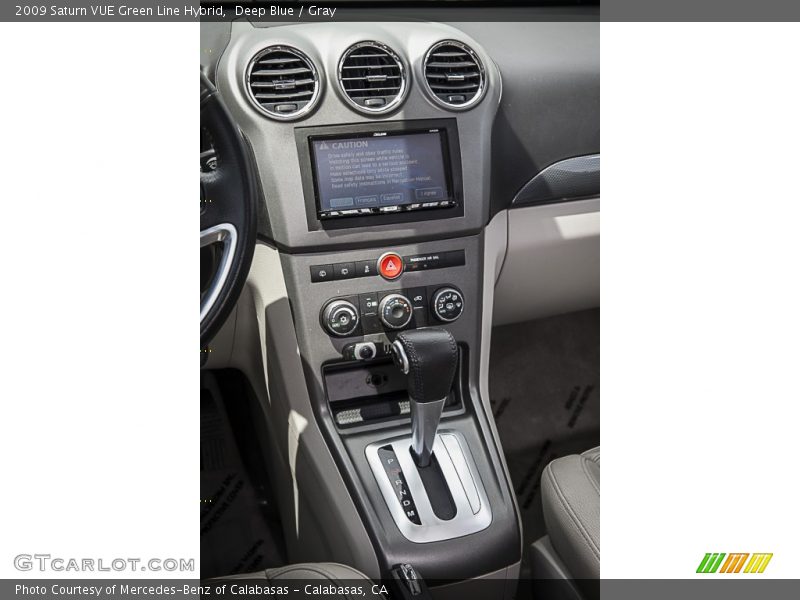 Deep Blue / Gray 2009 Saturn VUE Green Line Hybrid