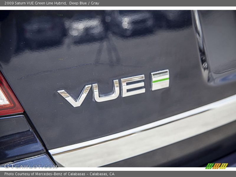 Deep Blue / Gray 2009 Saturn VUE Green Line Hybrid
