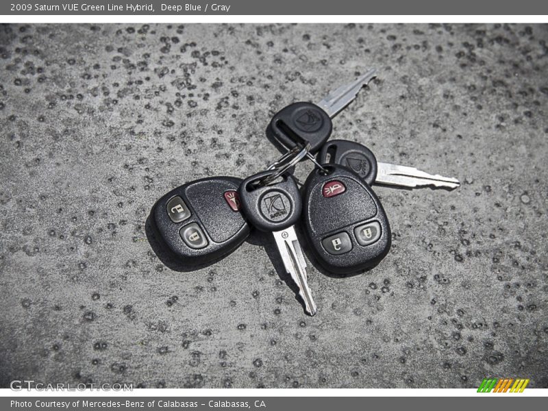 Deep Blue / Gray 2009 Saturn VUE Green Line Hybrid