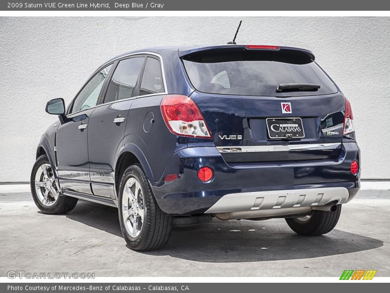 Deep Blue / Gray 2009 Saturn VUE Green Line Hybrid