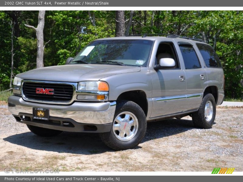 Pewter Metallic / Neutral/Shale 2002 GMC Yukon SLT 4x4
