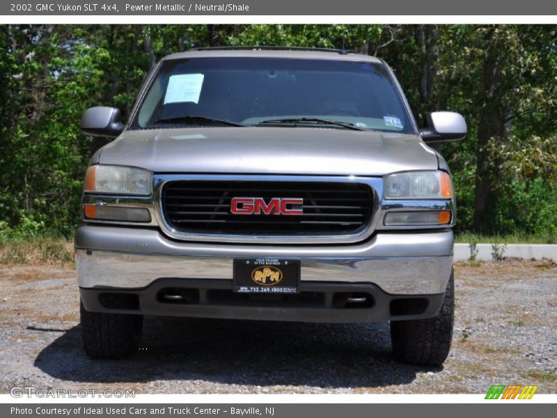 Pewter Metallic / Neutral/Shale 2002 GMC Yukon SLT 4x4