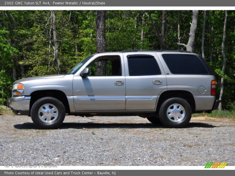 Pewter Metallic / Neutral/Shale 2002 GMC Yukon SLT 4x4