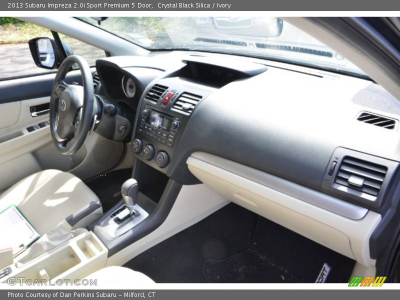Crystal Black Silica / Ivory 2013 Subaru Impreza 2.0i Sport Premium 5 Door
