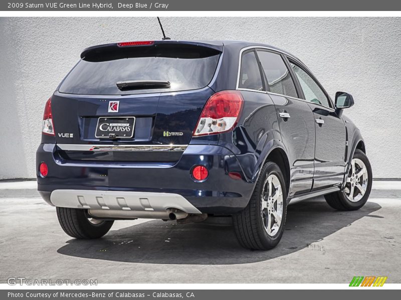 Deep Blue / Gray 2009 Saturn VUE Green Line Hybrid