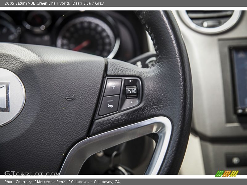 Deep Blue / Gray 2009 Saturn VUE Green Line Hybrid