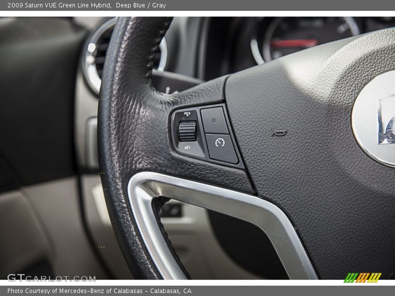 Deep Blue / Gray 2009 Saturn VUE Green Line Hybrid