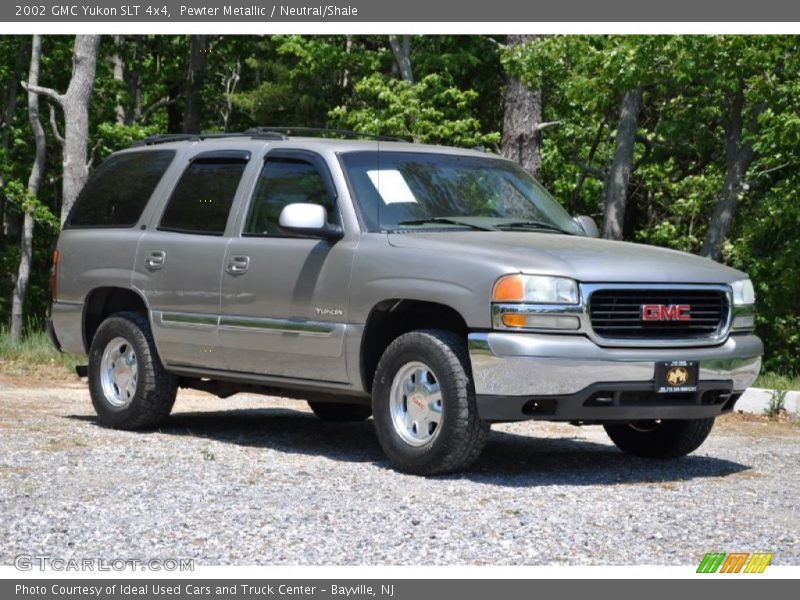 Pewter Metallic / Neutral/Shale 2002 GMC Yukon SLT 4x4