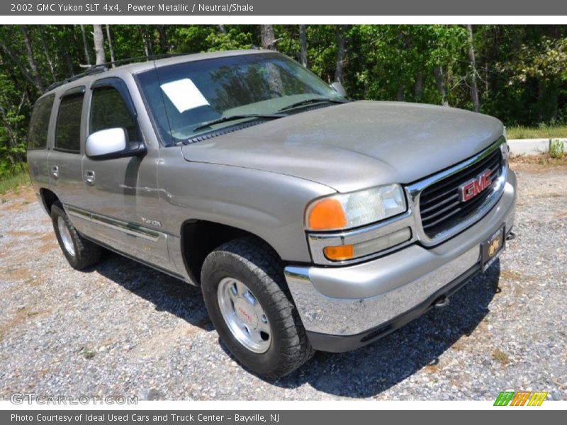 Pewter Metallic / Neutral/Shale 2002 GMC Yukon SLT 4x4