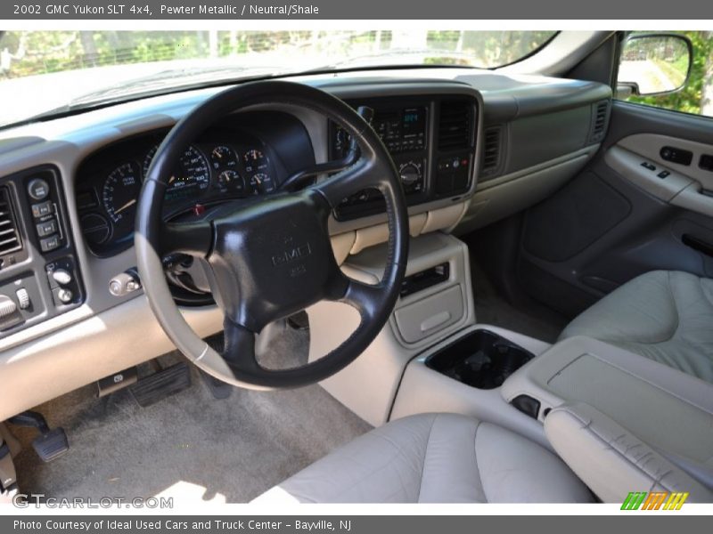 Pewter Metallic / Neutral/Shale 2002 GMC Yukon SLT 4x4