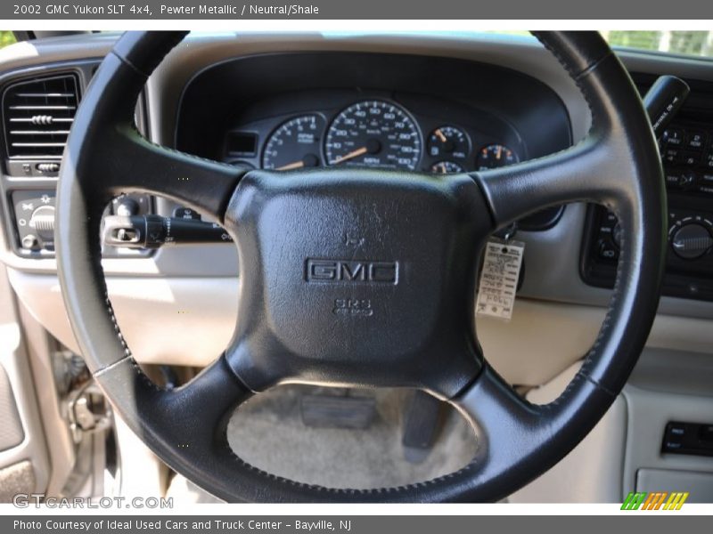 Pewter Metallic / Neutral/Shale 2002 GMC Yukon SLT 4x4