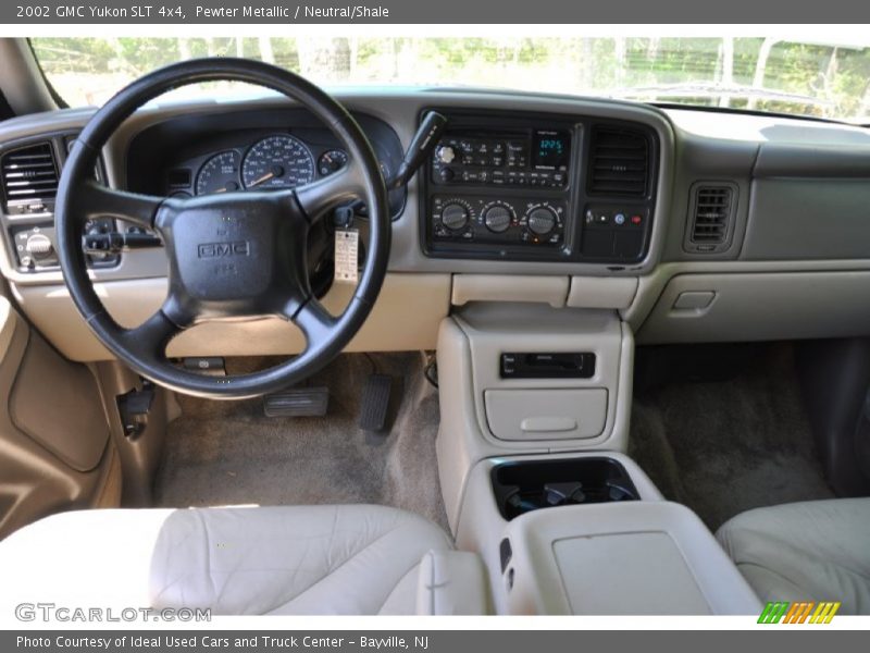 Pewter Metallic / Neutral/Shale 2002 GMC Yukon SLT 4x4