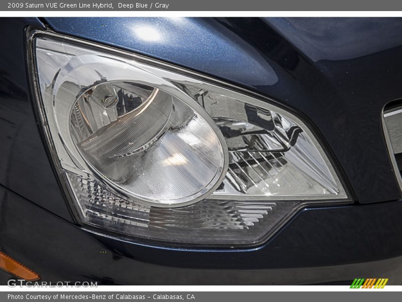 Deep Blue / Gray 2009 Saturn VUE Green Line Hybrid