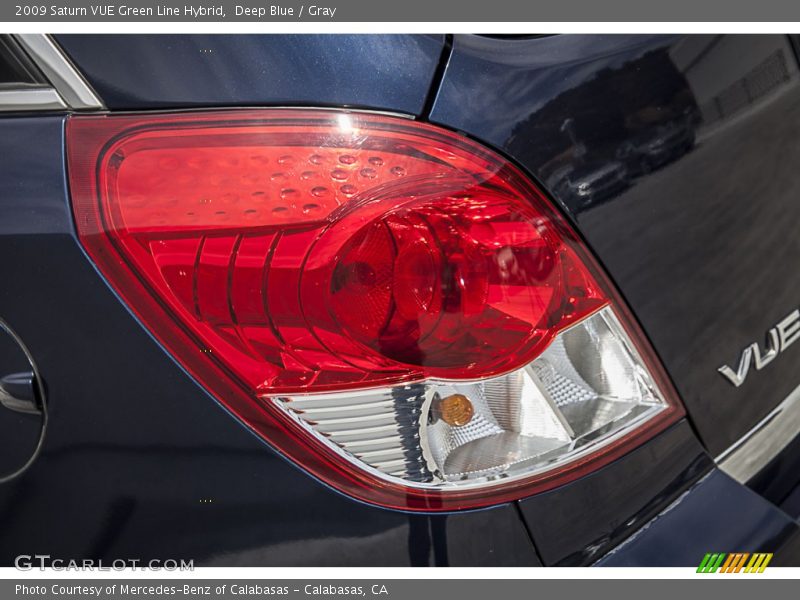 Deep Blue / Gray 2009 Saturn VUE Green Line Hybrid