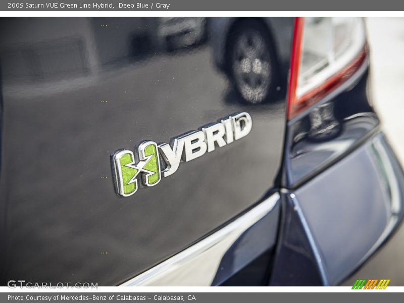 Deep Blue / Gray 2009 Saturn VUE Green Line Hybrid