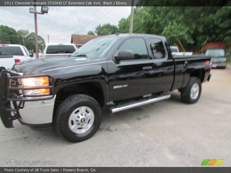 Black / Ebony 2011 Chevrolet Silverado 2500HD LT Extended Cab 4x4