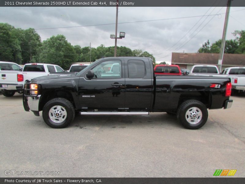 Black / Ebony 2011 Chevrolet Silverado 2500HD LT Extended Cab 4x4