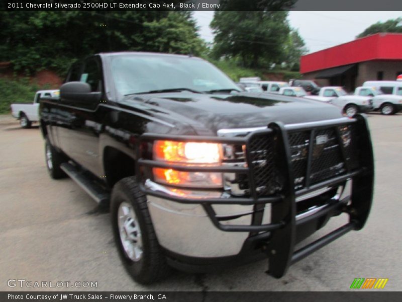 Black / Ebony 2011 Chevrolet Silverado 2500HD LT Extended Cab 4x4