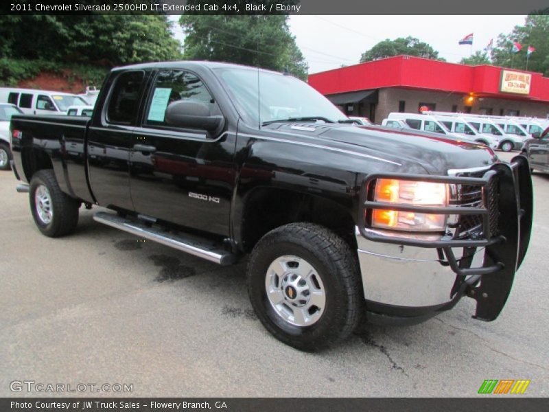 Black / Ebony 2011 Chevrolet Silverado 2500HD LT Extended Cab 4x4