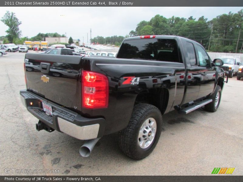 Black / Ebony 2011 Chevrolet Silverado 2500HD LT Extended Cab 4x4