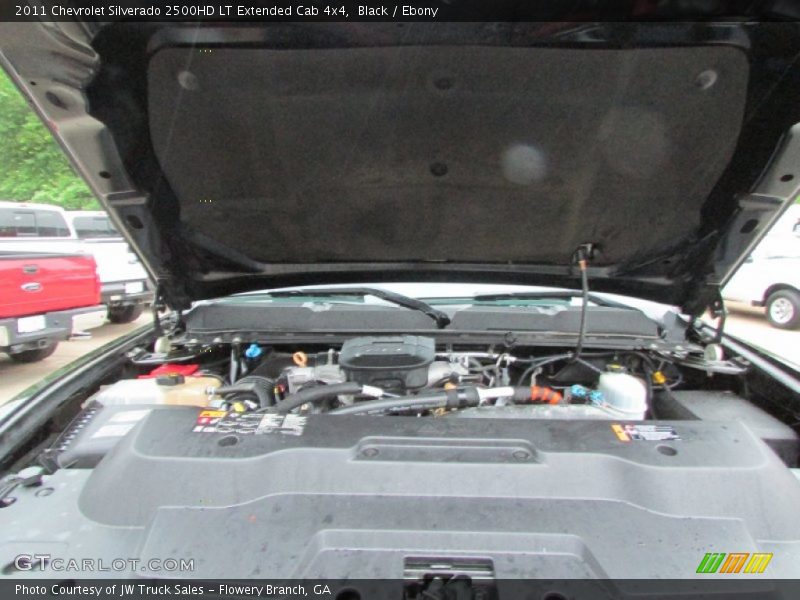 Black / Ebony 2011 Chevrolet Silverado 2500HD LT Extended Cab 4x4