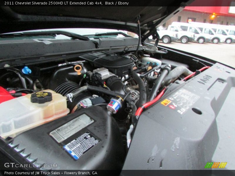 Black / Ebony 2011 Chevrolet Silverado 2500HD LT Extended Cab 4x4