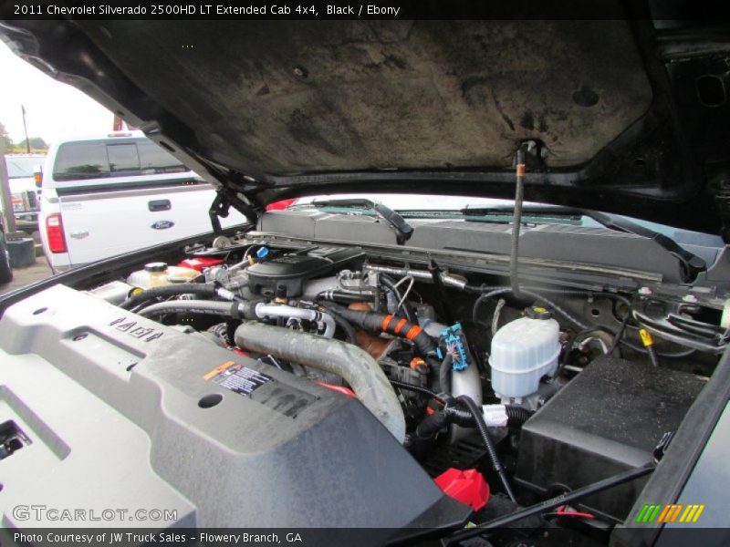 Black / Ebony 2011 Chevrolet Silverado 2500HD LT Extended Cab 4x4