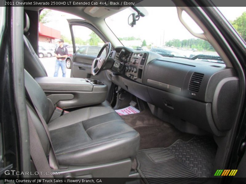 Black / Ebony 2011 Chevrolet Silverado 2500HD LT Extended Cab 4x4