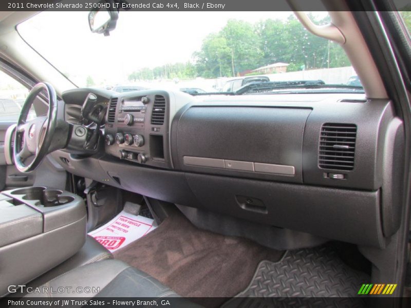 Black / Ebony 2011 Chevrolet Silverado 2500HD LT Extended Cab 4x4
