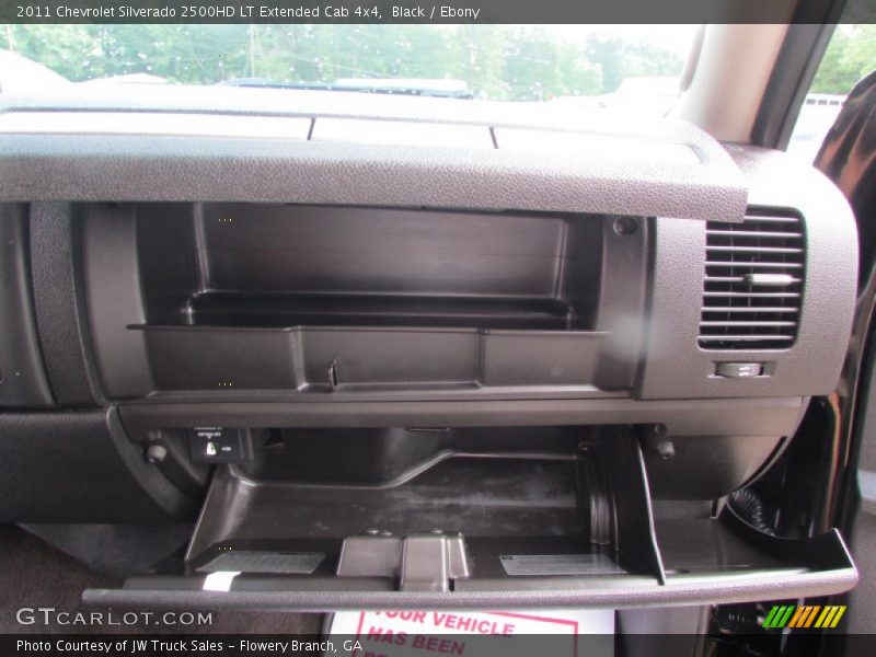 Black / Ebony 2011 Chevrolet Silverado 2500HD LT Extended Cab 4x4