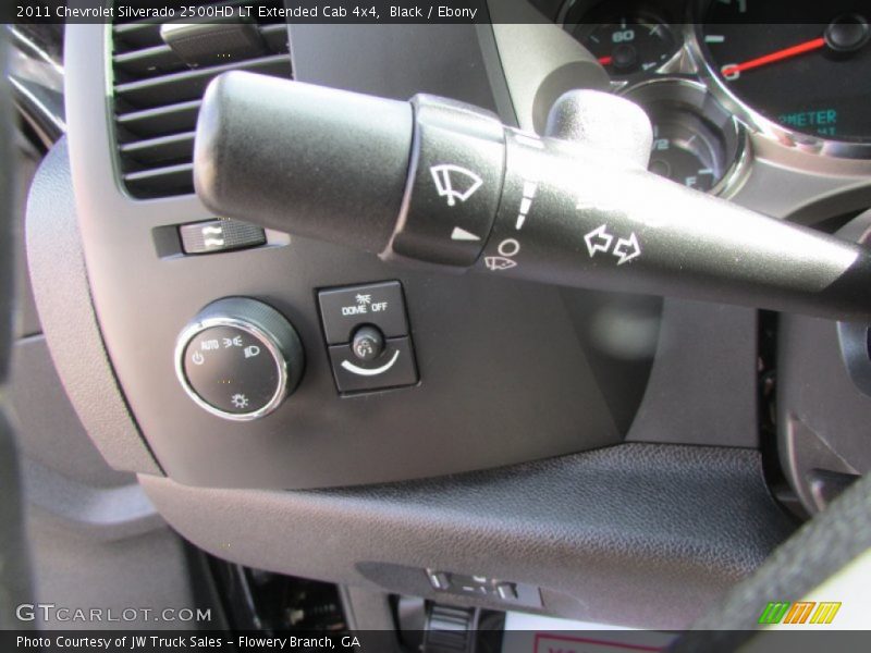 Black / Ebony 2011 Chevrolet Silverado 2500HD LT Extended Cab 4x4