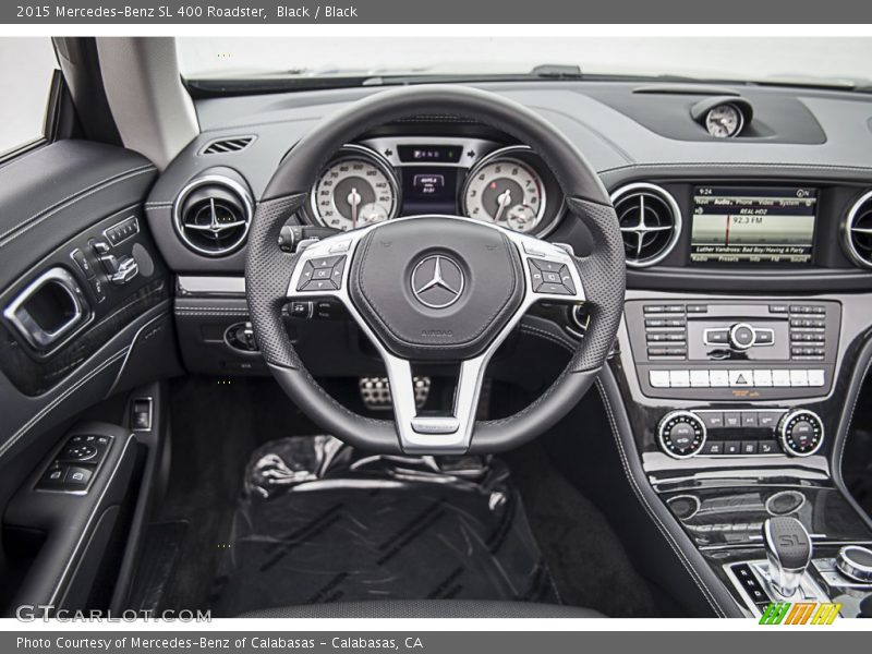 Dashboard of 2015 SL 400 Roadster