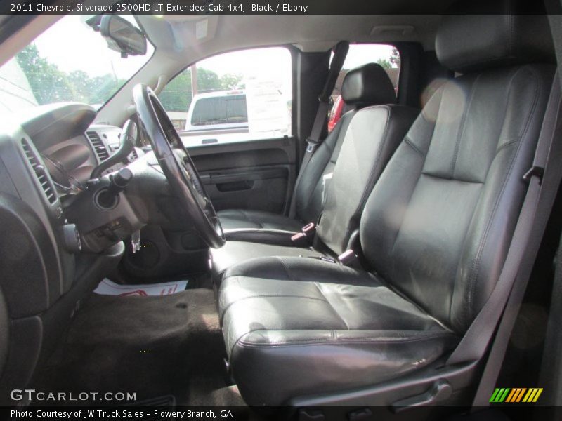 Black / Ebony 2011 Chevrolet Silverado 2500HD LT Extended Cab 4x4