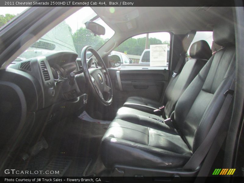 Black / Ebony 2011 Chevrolet Silverado 2500HD LT Extended Cab 4x4