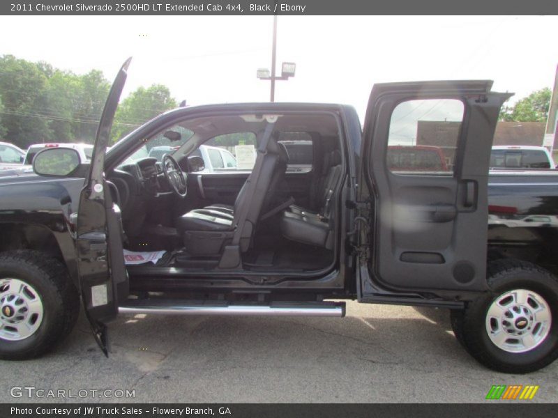 Black / Ebony 2011 Chevrolet Silverado 2500HD LT Extended Cab 4x4