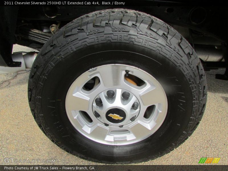 Black / Ebony 2011 Chevrolet Silverado 2500HD LT Extended Cab 4x4