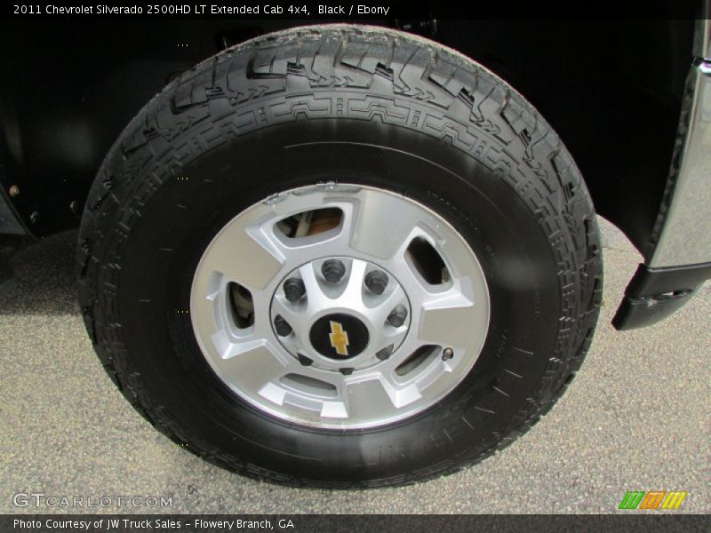Black / Ebony 2011 Chevrolet Silverado 2500HD LT Extended Cab 4x4