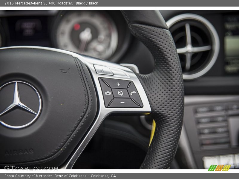 Controls of 2015 SL 400 Roadster