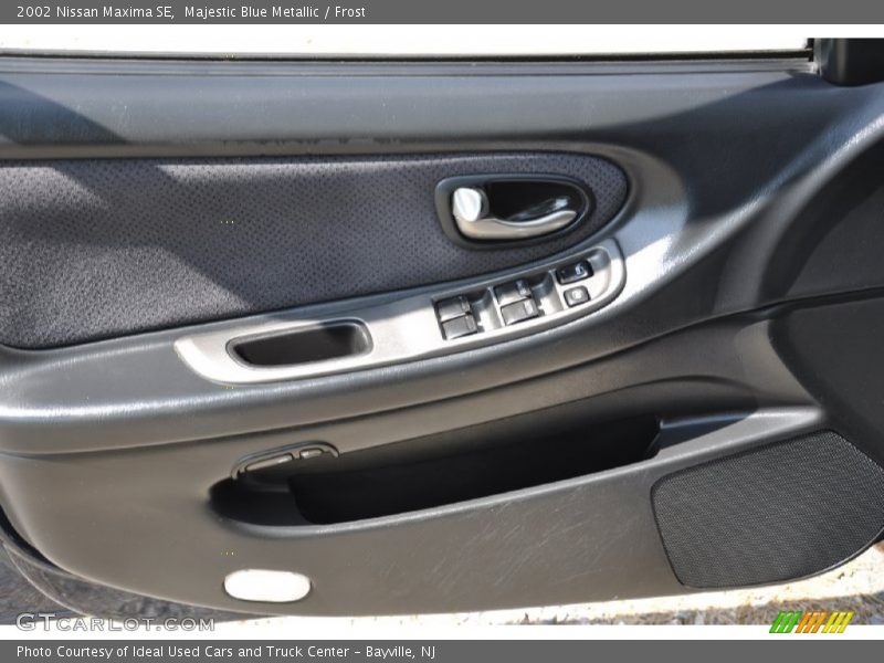 Majestic Blue Metallic / Frost 2002 Nissan Maxima SE