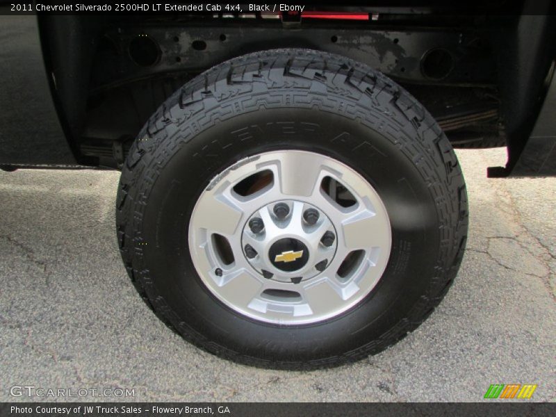 Black / Ebony 2011 Chevrolet Silverado 2500HD LT Extended Cab 4x4