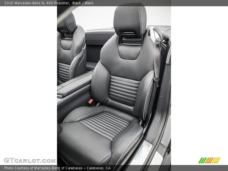 Front Seat of 2015 SL 400 Roadster