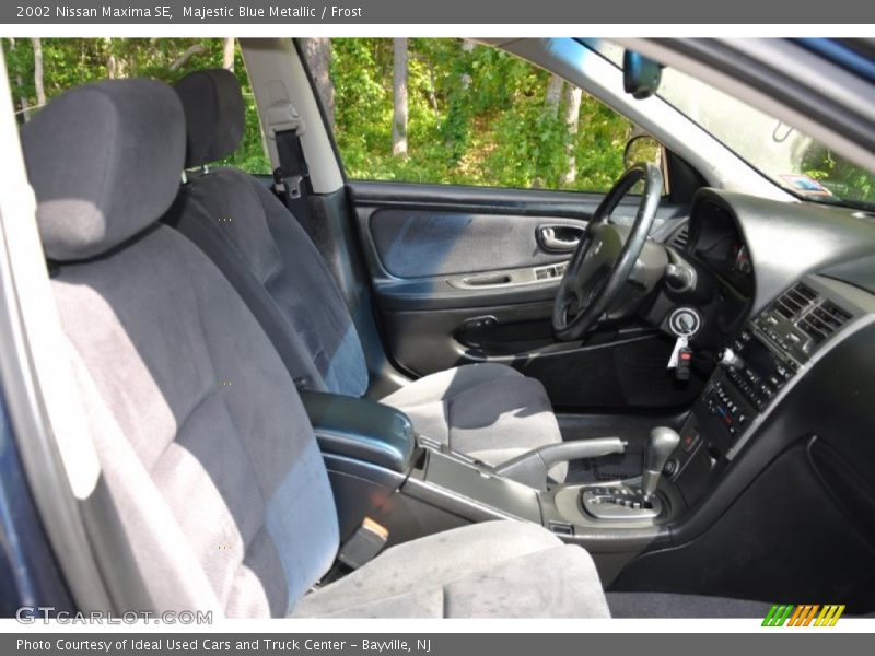 Majestic Blue Metallic / Frost 2002 Nissan Maxima SE