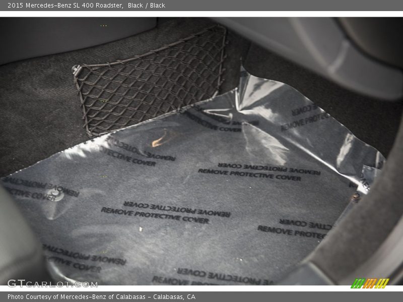 Black / Black 2015 Mercedes-Benz SL 400 Roadster