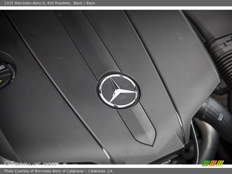 Black / Black 2015 Mercedes-Benz SL 400 Roadster