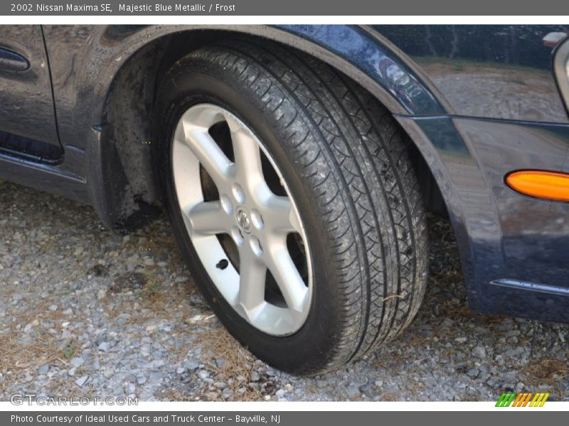 Majestic Blue Metallic / Frost 2002 Nissan Maxima SE